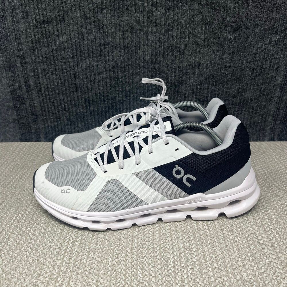 On Cloud Cloudrunner Glacier Grey Black Athletic … - image 3